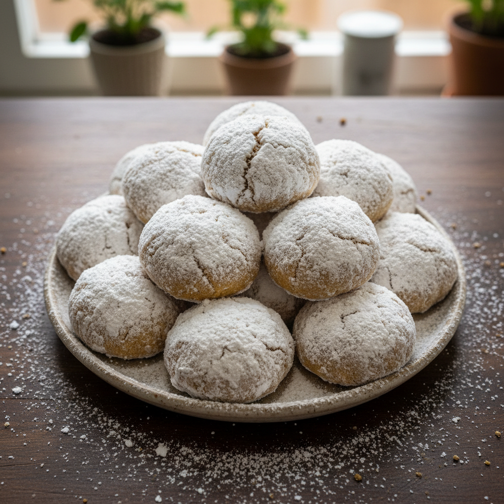 Gingerbread Snowball Cookies: Soft, Chewy Treats Perfect for the Holidays!