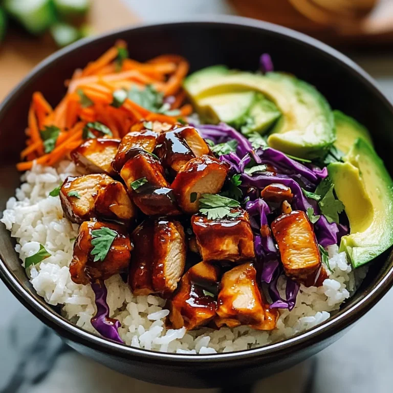Best BBQ Chicken Rice Bowls