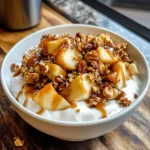 Caramel Apple Yogurt Bowl