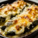 Cheesy Stuffed Poblanos
