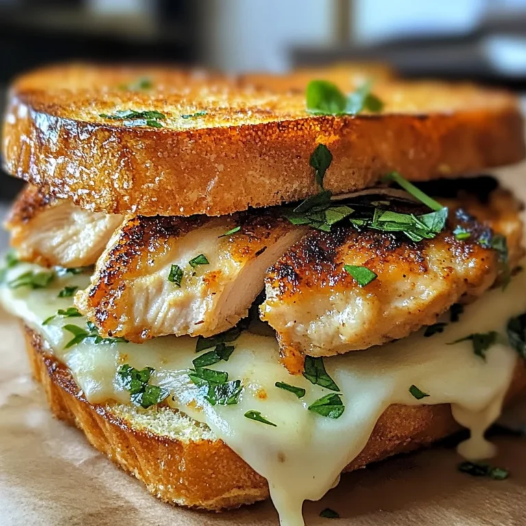 Chicken Garlic Sandwich