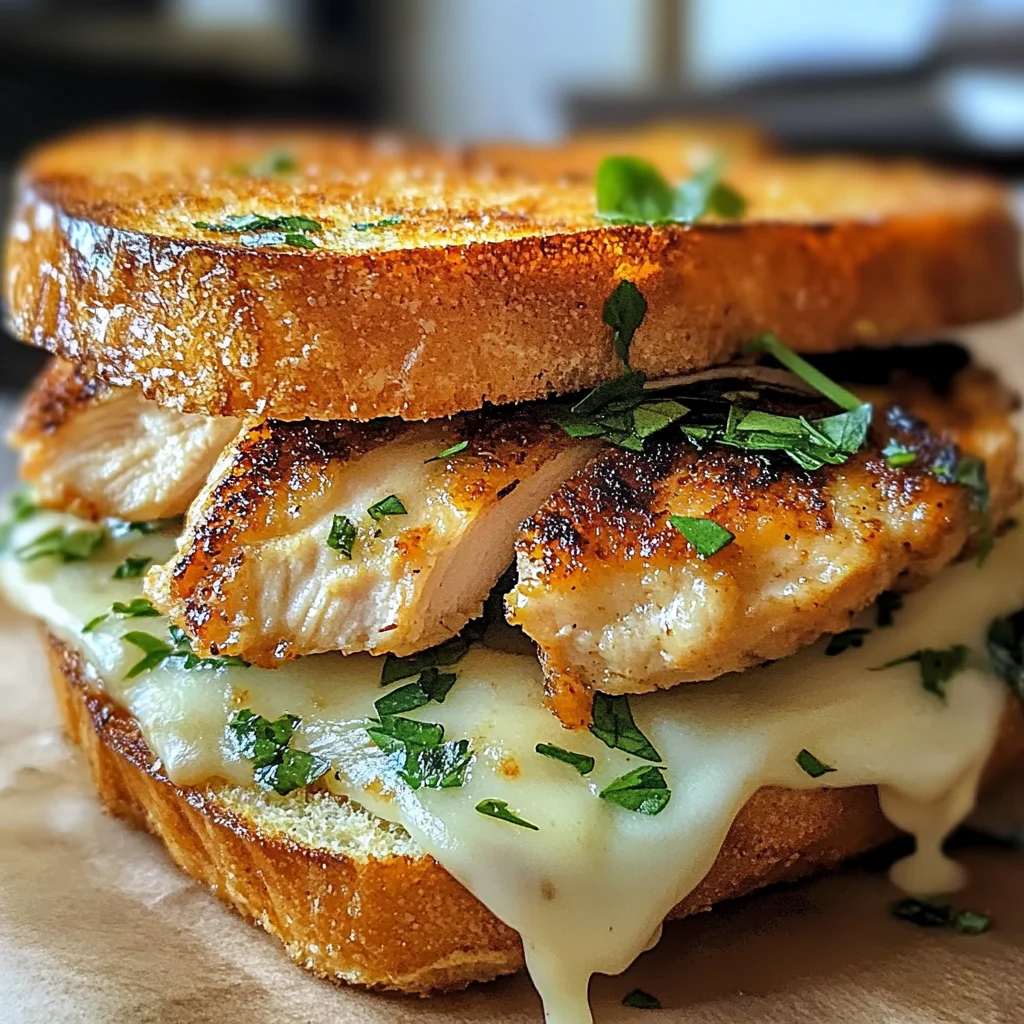 Chicken Garlic Sandwich