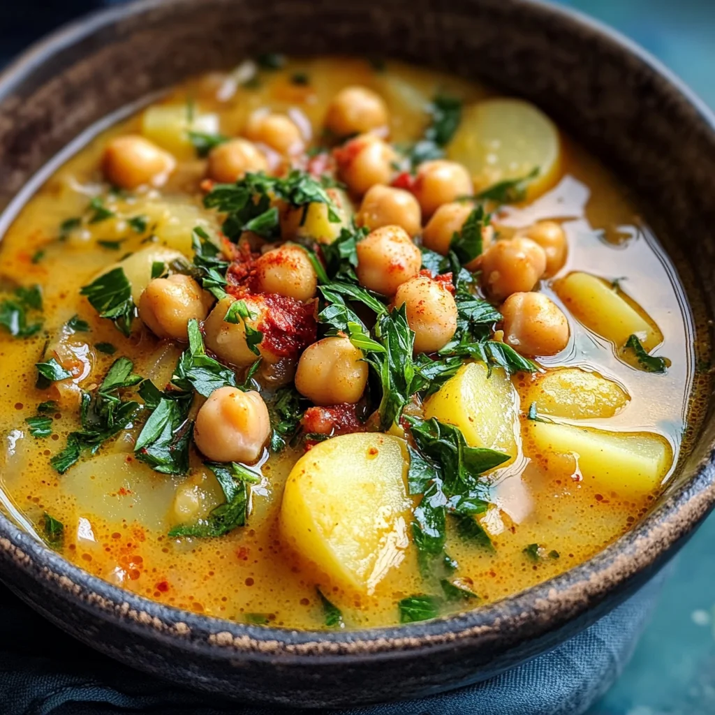 Chickpea Potato Soup