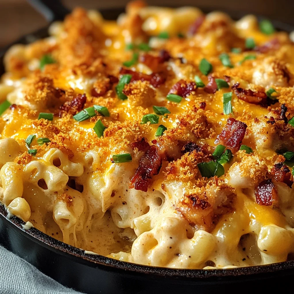Crack Chicken Mac And Cheese