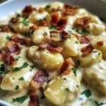 Creamy Bacon Gnocchi