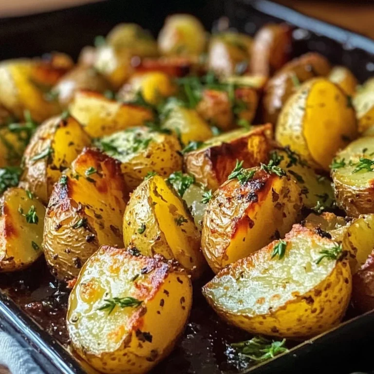 Homemade Buttery Roasted Potatoes