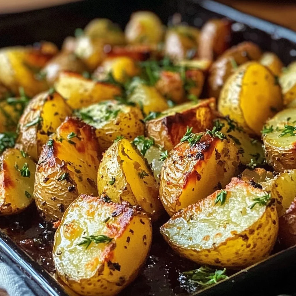 Homemade Buttery Roasted Potatoes