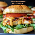 Honey Mustard Chicken BLT Sliders