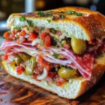 Italian Muffuletta Sandwich