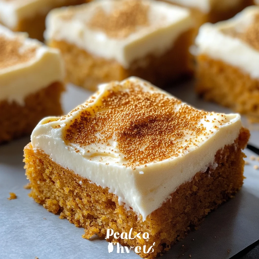 Pumpkin Squares