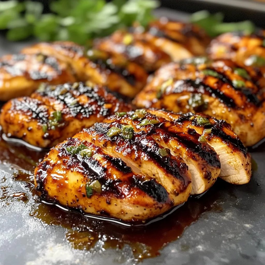 Quick Grilled Chicken Marinade