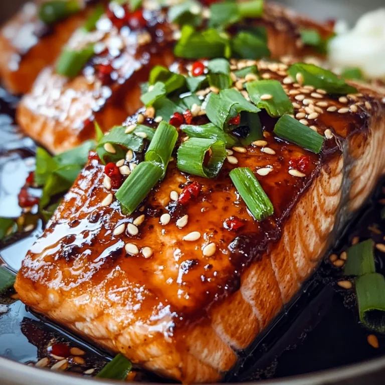 Soy-maple Glazed Salmon
