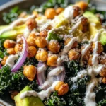 The Perfect Crunchy Kale Caesar Salad With Bold Homemade Dressing