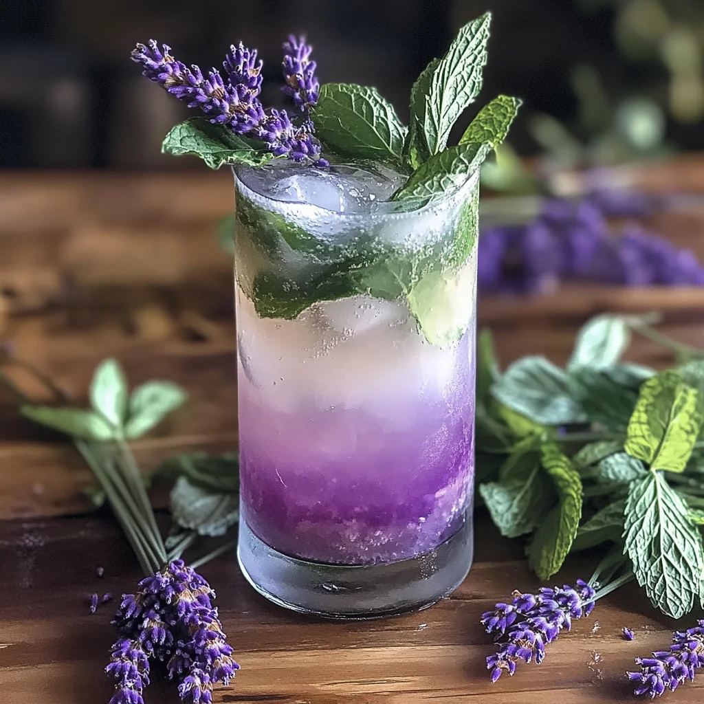 Virgin Lavender Mojito